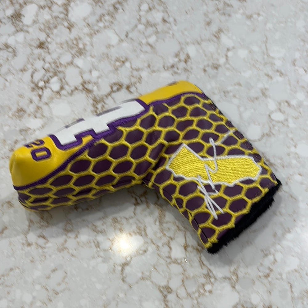 Kobe Bryant edition Golf Purple and Yellow Golf Putter Cover